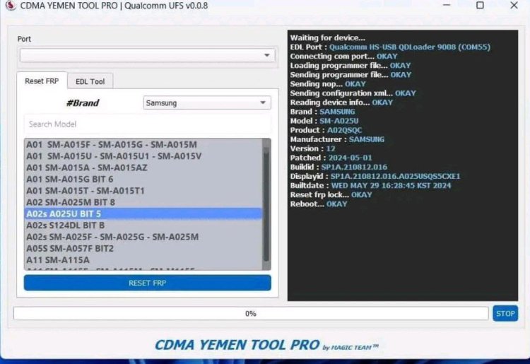 Just One Click Frp Bypass - CDMA Yemen Tool Pro